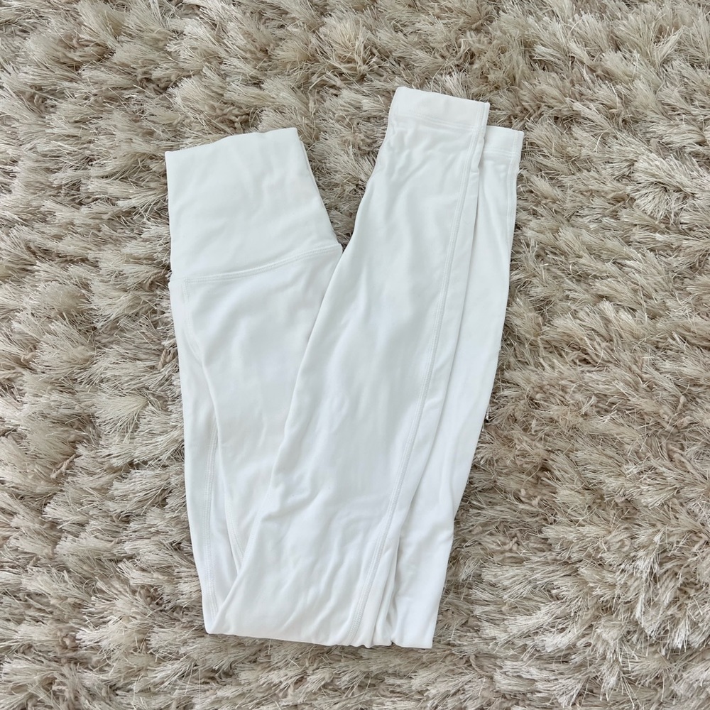 Lululemon Align Leggings 28” Size 2 White